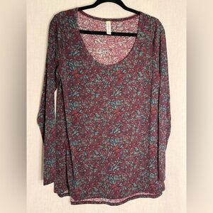 LuLaRoe Multicolor Floral Lynnae